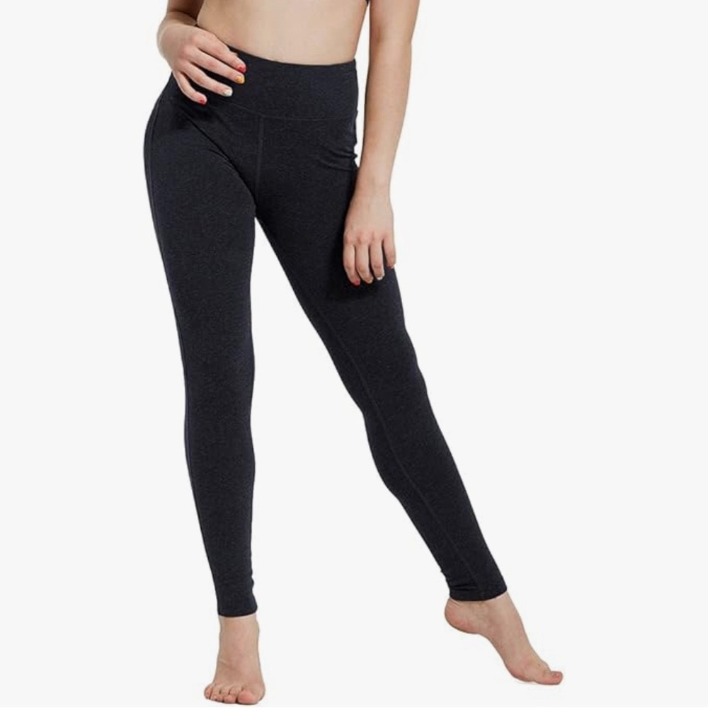 BALEAF Girls Leggings with Pockets Kids Athletic Pants Youth Yoga Dance, gray